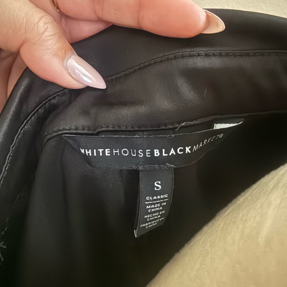 Very cute, WHBM black satin blazer. Excellent condition may be worn once. ￼ - Picture 3 of 4